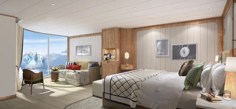 Seabourn expedition ships - PANORAMA VERANDA SUITE