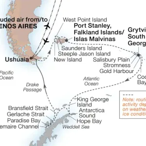 Ultieme kerstvakantie in Antarctica & South-Georgia 14dec22