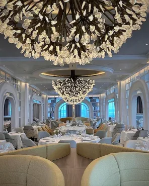 The grand dining room
