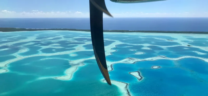 Rangiroa - ready for landing