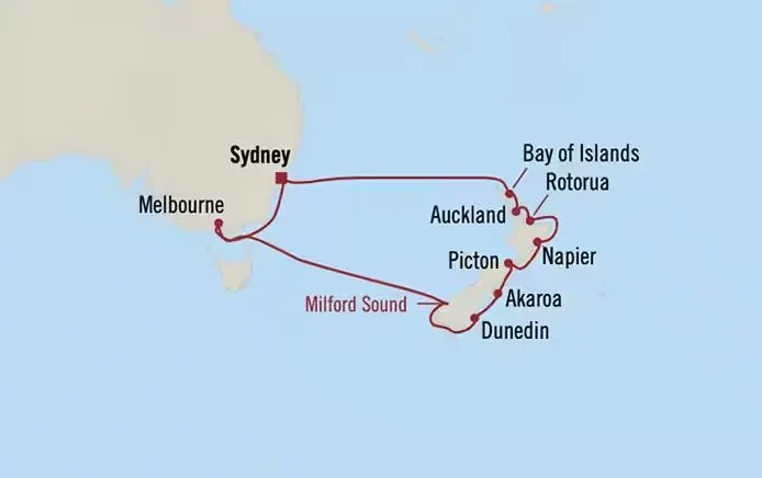 oceania regatta sydney sydney 25jan2025