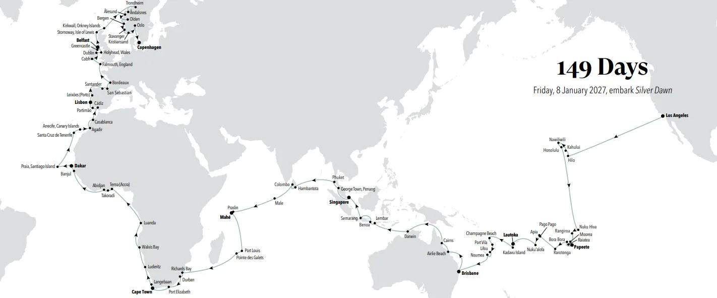 wereldcruise 2027 ity map