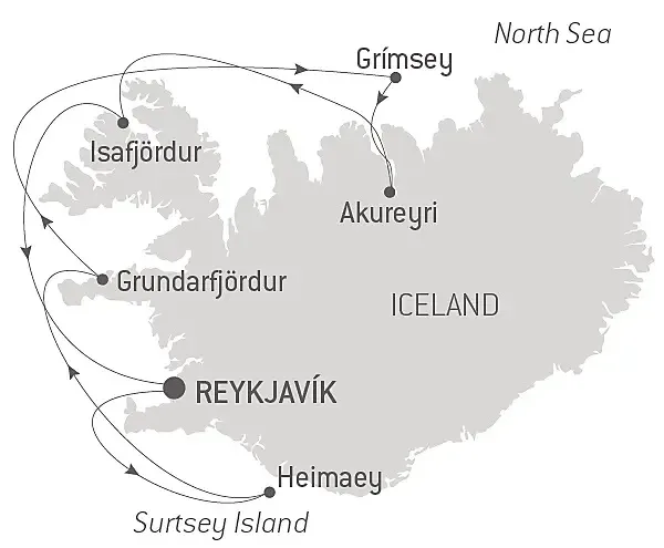 ponant kerstpromo ijsland route