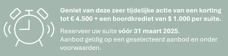 silversea lente promo tijdelijke actie