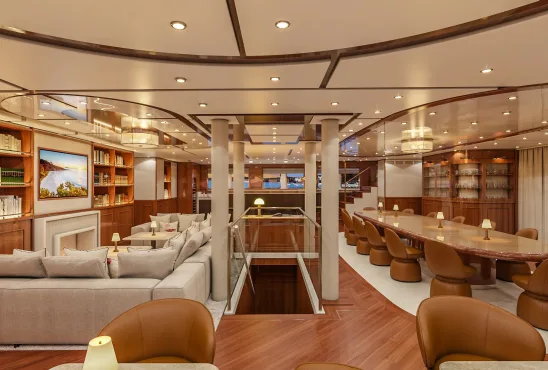 Aqua Lares salon & indoor dining