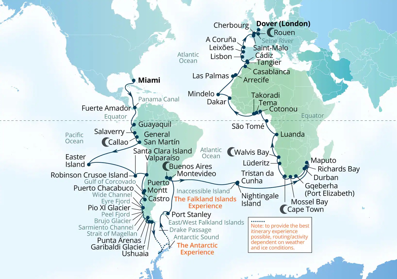 Worldcruise 2028 ity