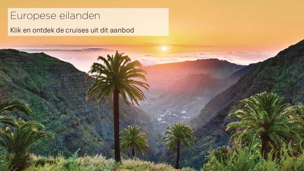 de wereld wacht op jou Europese eilanden