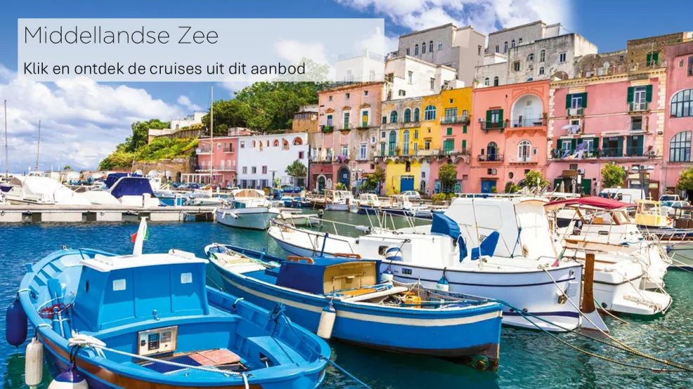 the world awaits you Middellandse Zee