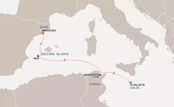 explora journeys 29apr26 map