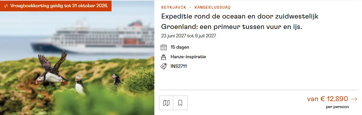 expeditie groenland