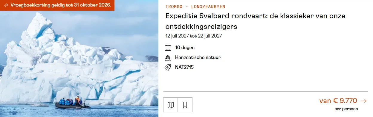 expeditie svalbard